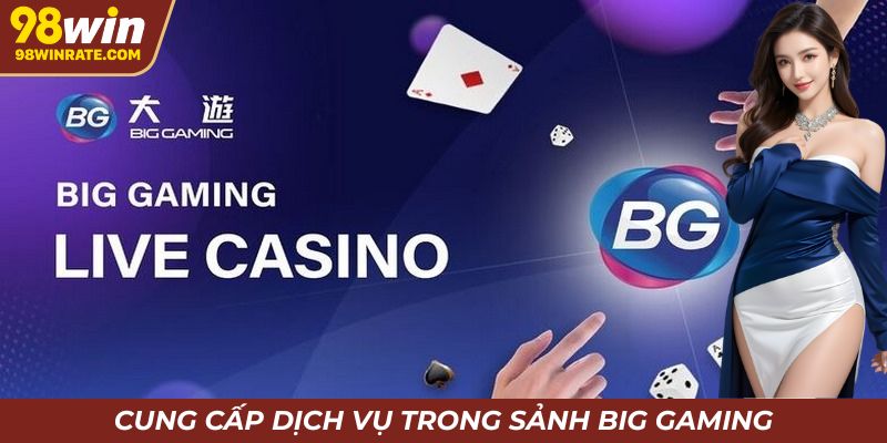 Trải nghiệm cá cược hấp dẫn, an toàn cùng sảnh Big Gaming