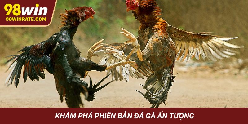 Tận hưởng phiên bản đá gà chất lượng