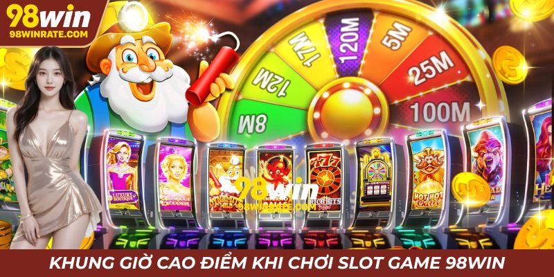 Thời điểm cao điểm của các tựa game slot